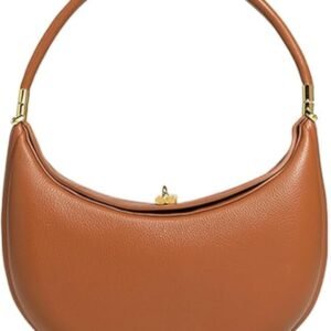 PU Leather  Crossbody Purses for Women  4 In 1 Cute Shoulder Bag Half Moon Bag Hobo Clutch Purse